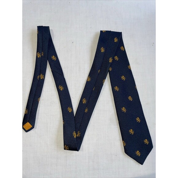 Lochcarron Men’s Dress Tie Size 52” Blue Polyester Business Formal - Picture 3 of 12